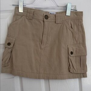Princess Polly Tan Cargo Mini Skirt